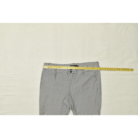 Studio by Torrid Plus Size 24R Trouser Boot Houndstooth Pants Rayon Blend Zip - Picture 4 of 8